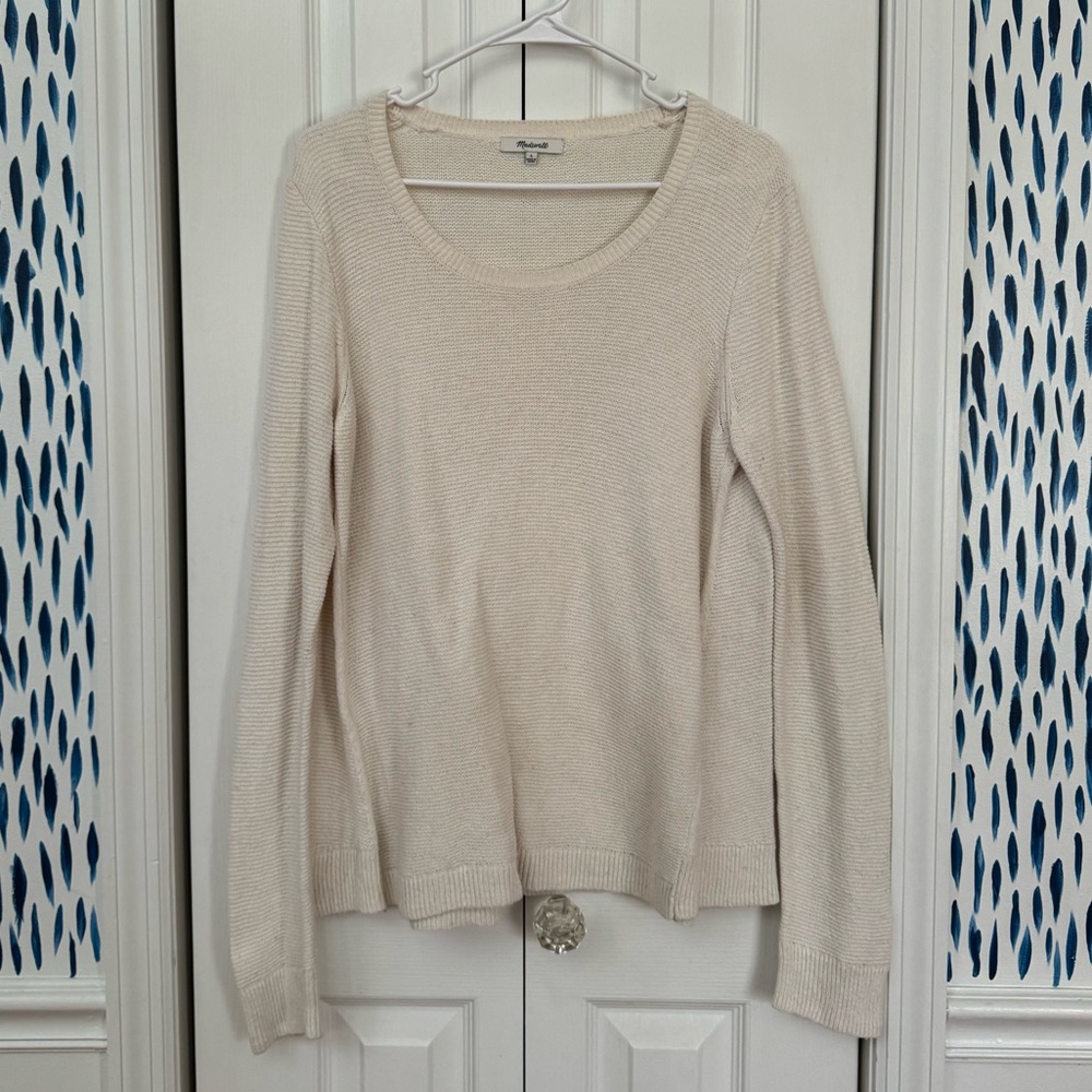 Madewell Women’s Knit Sweater - size Large